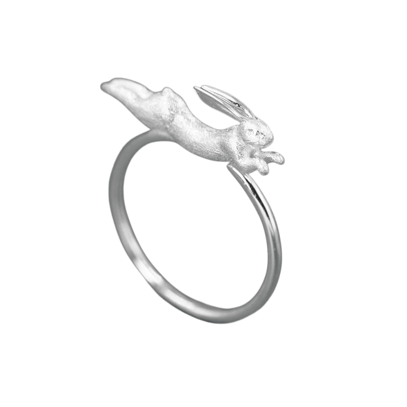 Running Bunny - Adjustable Ring | NEW - MetalVoque
