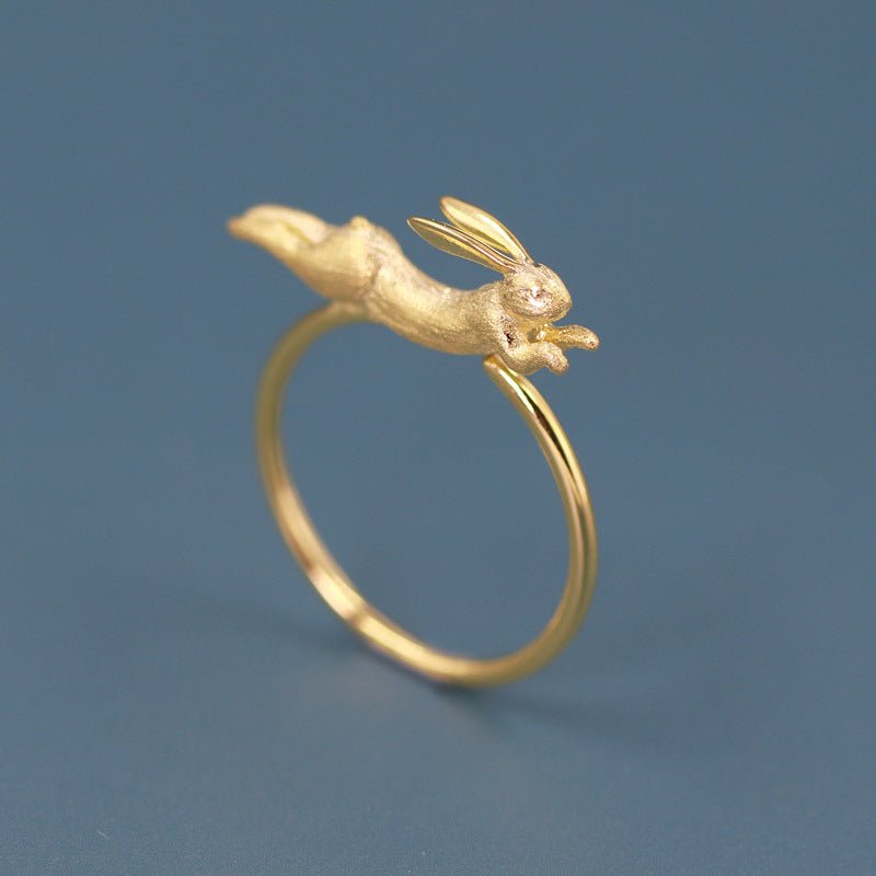 Running Bunny - Adjustable Ring | NEW - MetalVoque
