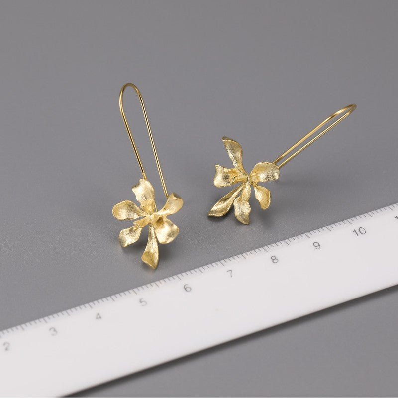 Wild Orchid - Dangle Earrings | NEW - MetalVoque