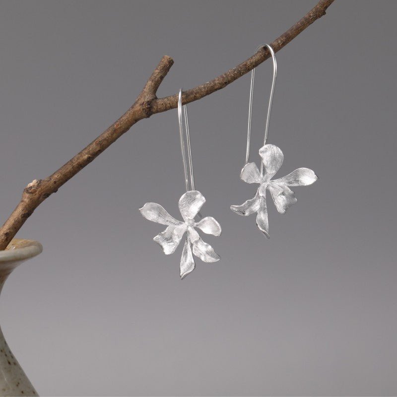 Wild Orchid - Dangle Earrings | NEW - MetalVoque