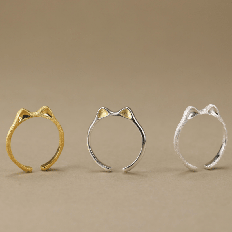 Cat Ears - Adjustable Ring | NEW - MetalVoque