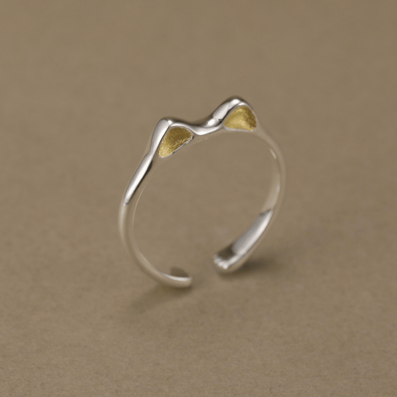Cat Ears - Adjustable Ring | NEW - MetalVoque
