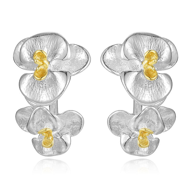 Phalaenopsis Orchid - Hoop Earrings | NEW - MetalVoque