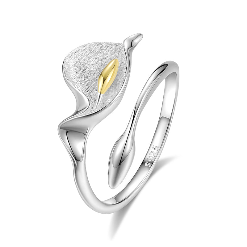Calla Lily - Adjustable Ring | NEW