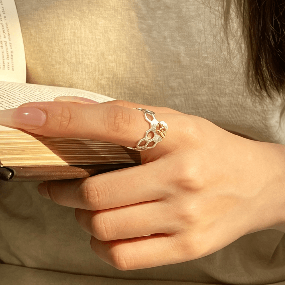 Honeycomb Guard - Adjustable Ring - MetalVoque