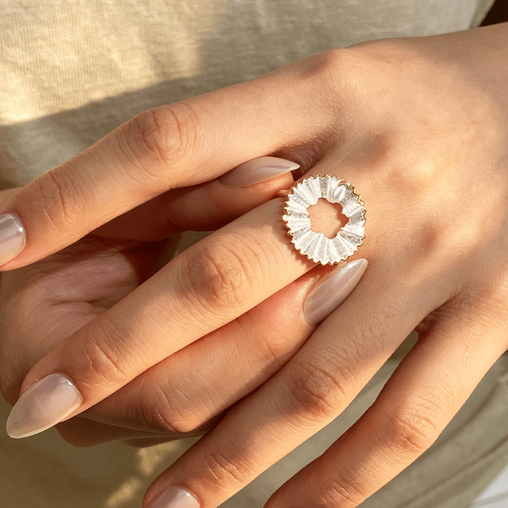 Pencil Art - Handmade Ring - MetalVoque