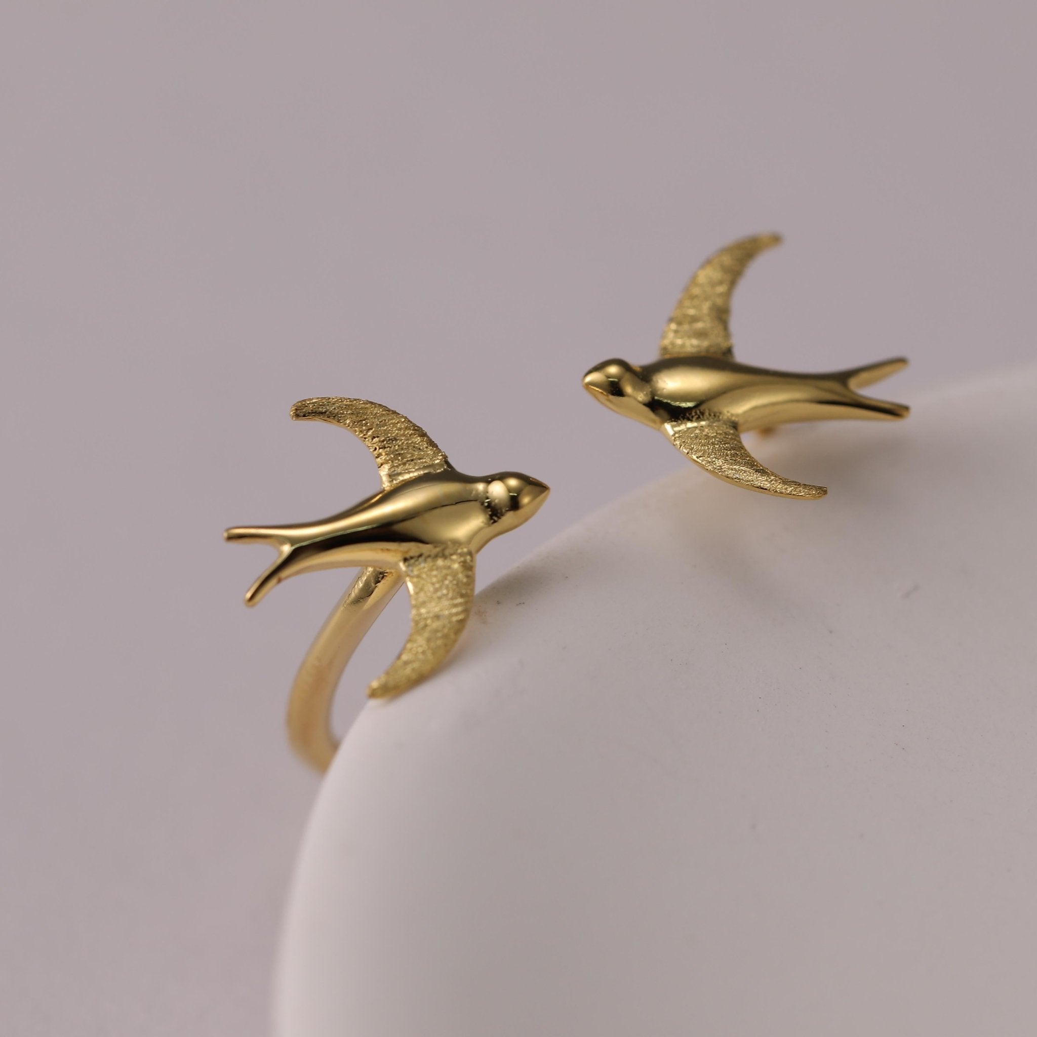 Flying Swallow - Adjustable Ring | NEW - MetalVoque