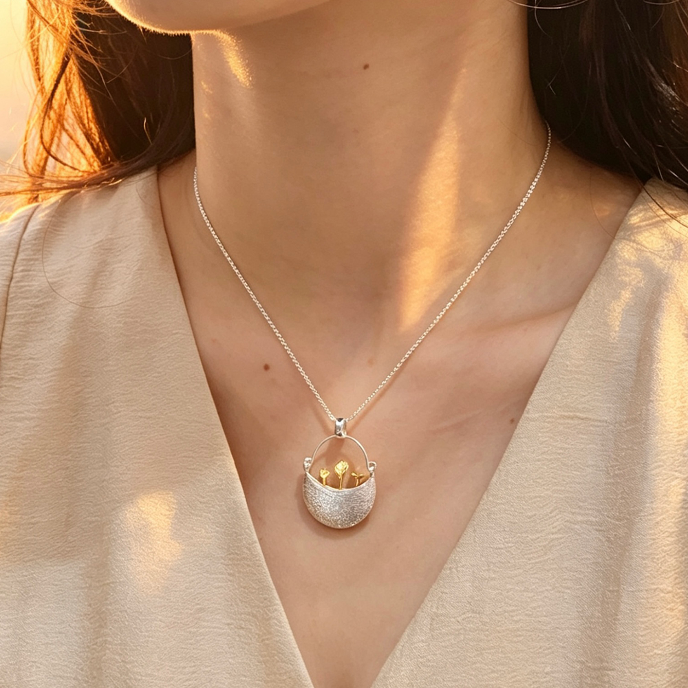 My Little Garden - Handmade Pendant