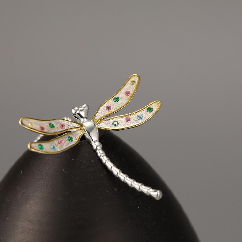 Dragonfly in Flight - Pendant Necklace | NEW