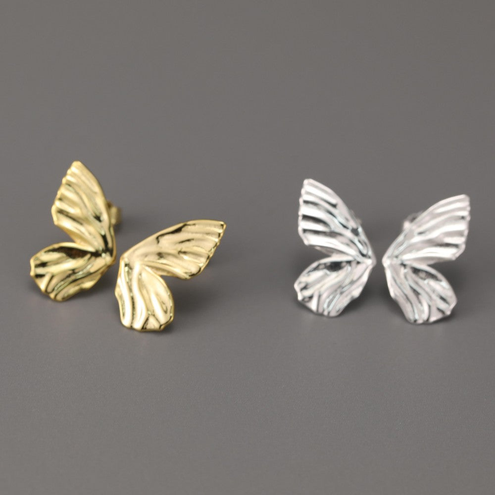 Sculpted Butterfly - Stud Earrings | NEW