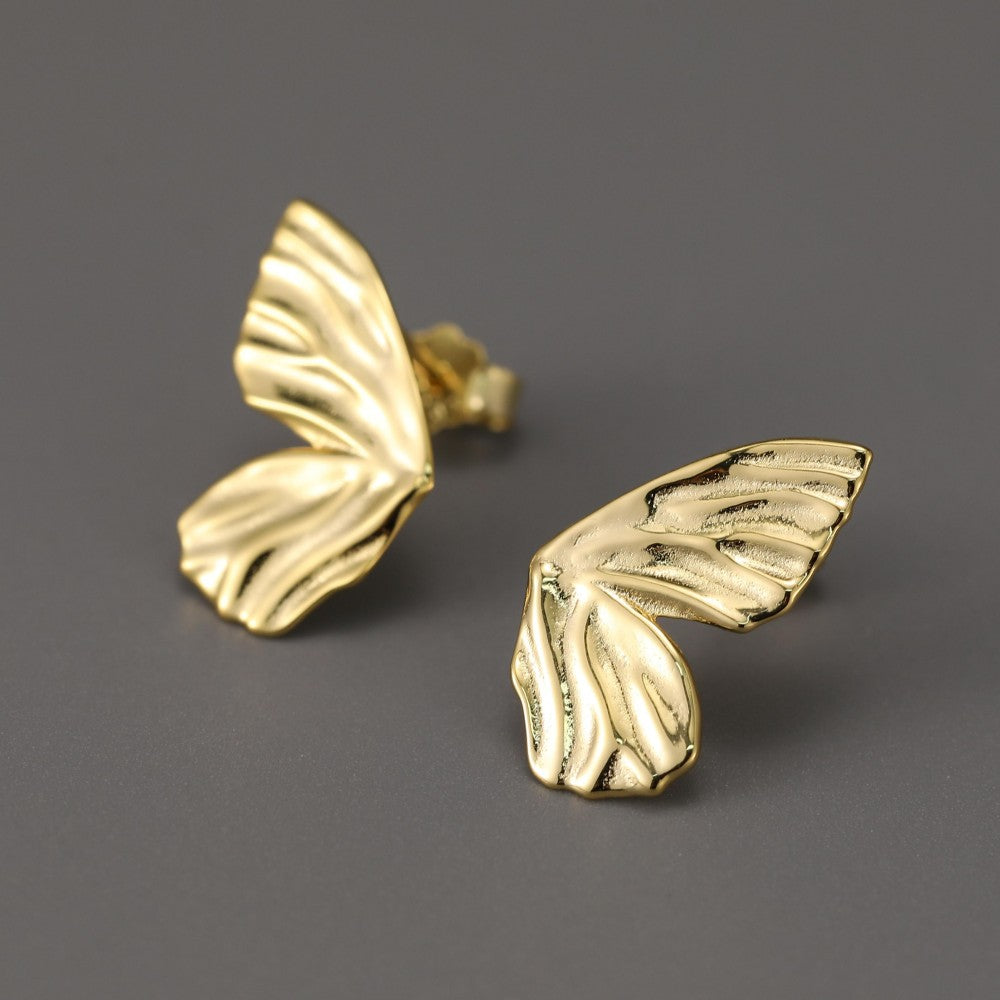 Sculpted Butterfly - Stud Earrings | NEW