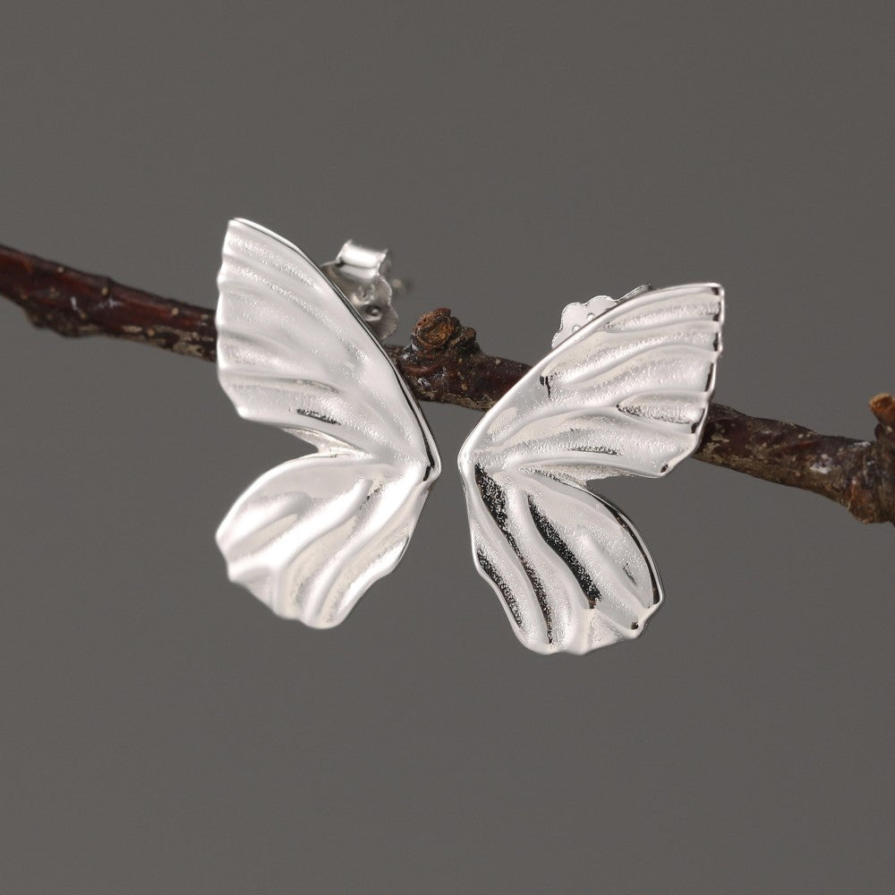 Sculpted Butterfly - Stud Earrings | NEW