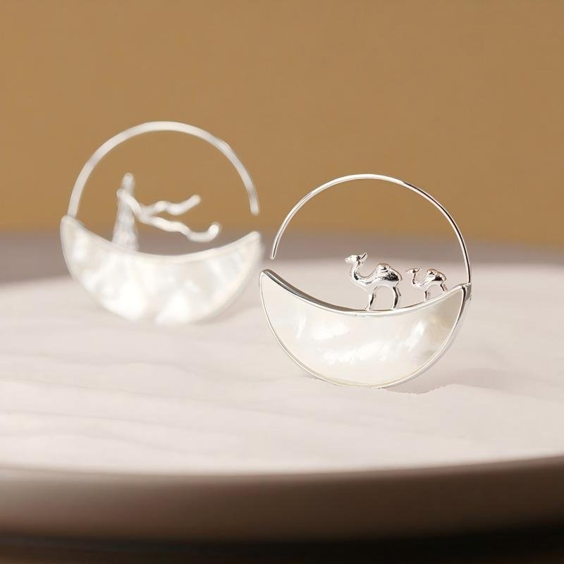 The Silk Road - Hoop Earrings | NEW - MetalVoque