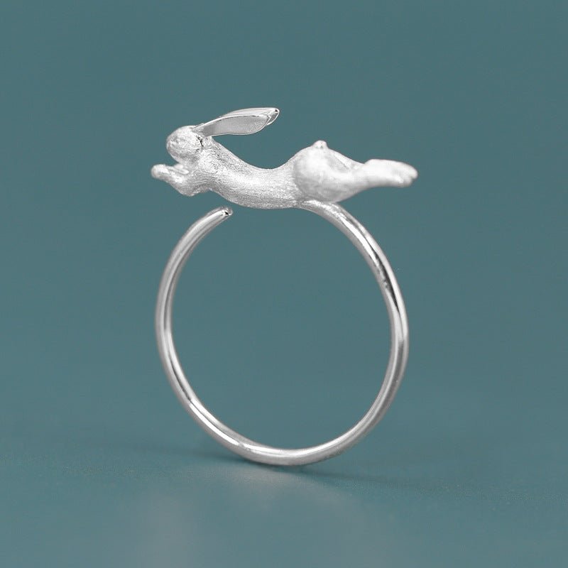 Running Bunny - Adjustable Ring | NEW - MetalVoque