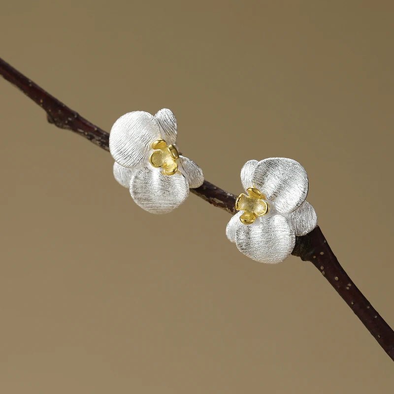 Phalaenopsis Orchid - Stud Earrings | NEW - MetalVoque