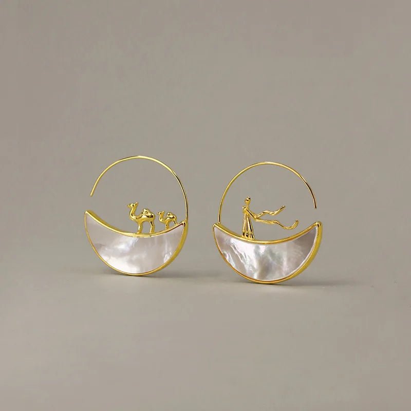 The Silk Road - Hoop Earrings | NEW - MetalVoque