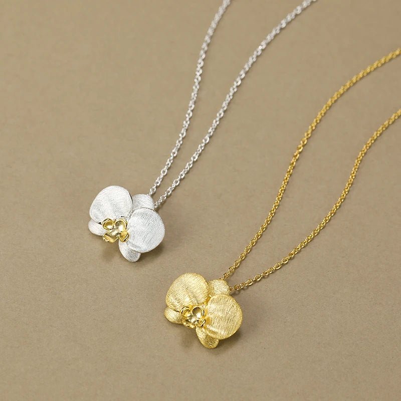 Phalaenopsis Orchid - Handmade Pendant | NEW - MetalVoque