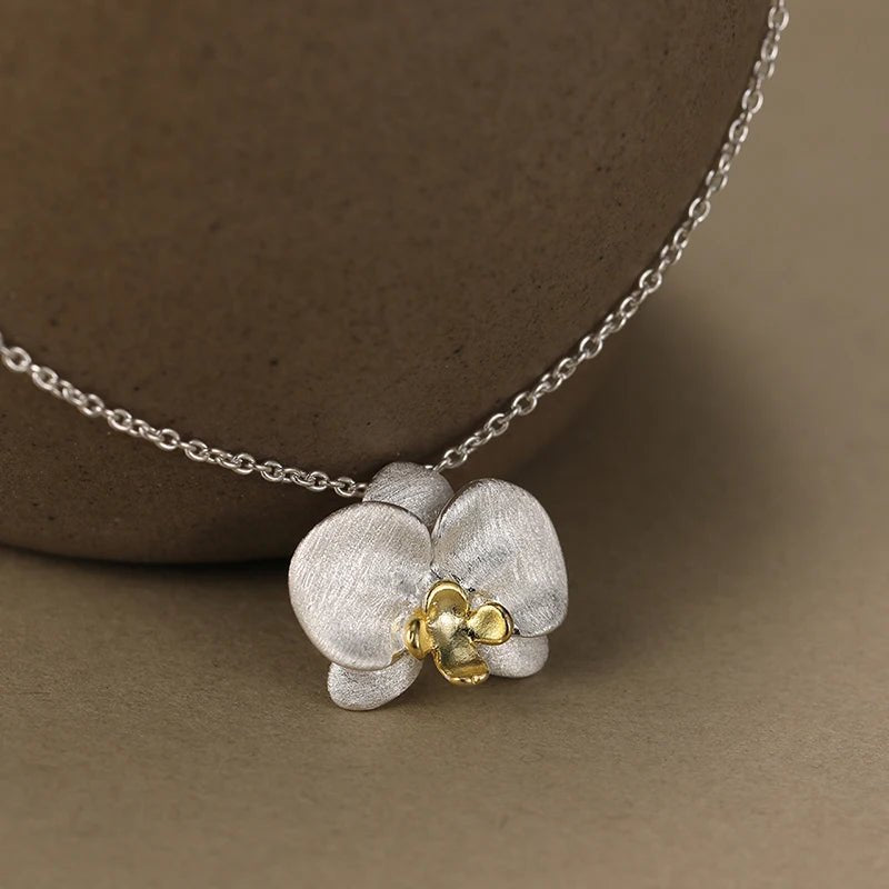 Phalaenopsis Orchid - Handmade Pendant | NEW - MetalVoque