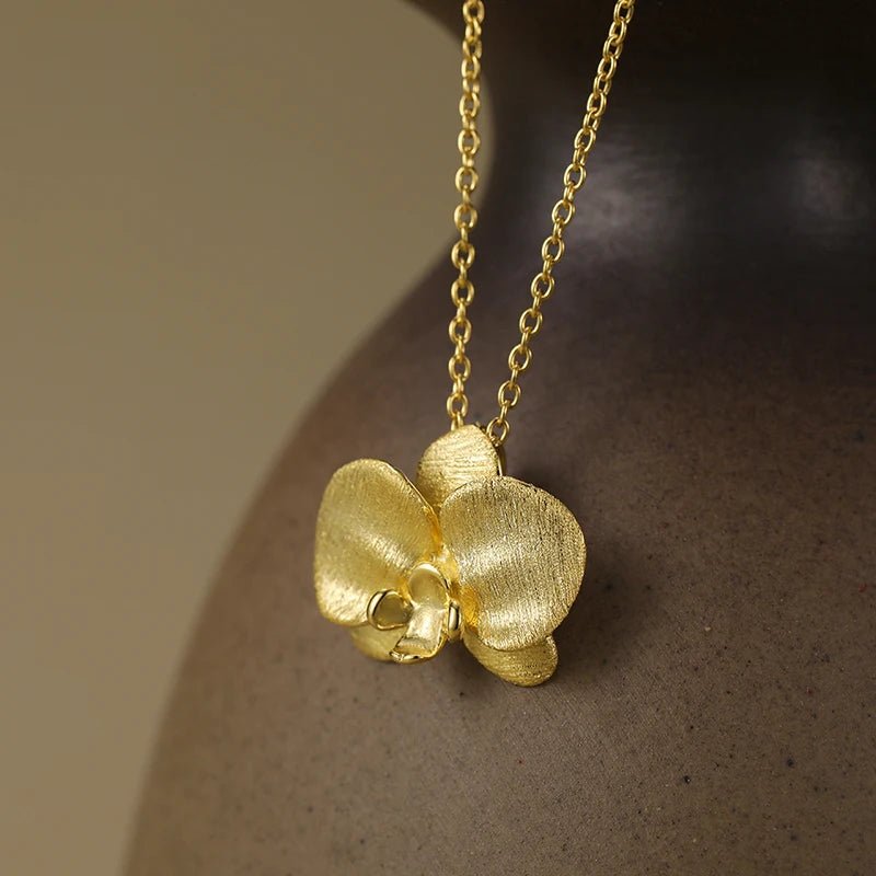 Phalaenopsis Orchid - Handmade Pendant | NEW - MetalVoque