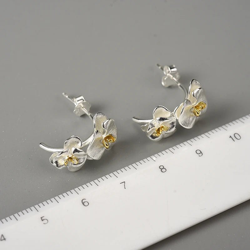 Phalaenopsis Orchid - Hoop Earrings | NEW - MetalVoque