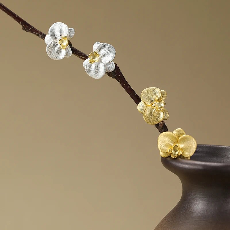 Phalaenopsis Orchid - Stud Earrings | NEW - MetalVoque