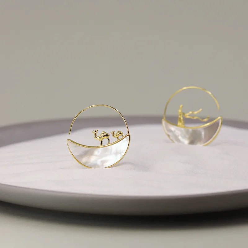 The Silk Road - Hoop Earrings | NEW - MetalVoque