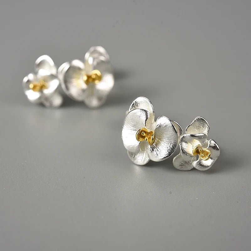 Phalaenopsis Orchid - Hoop Earrings | NEW - MetalVoque