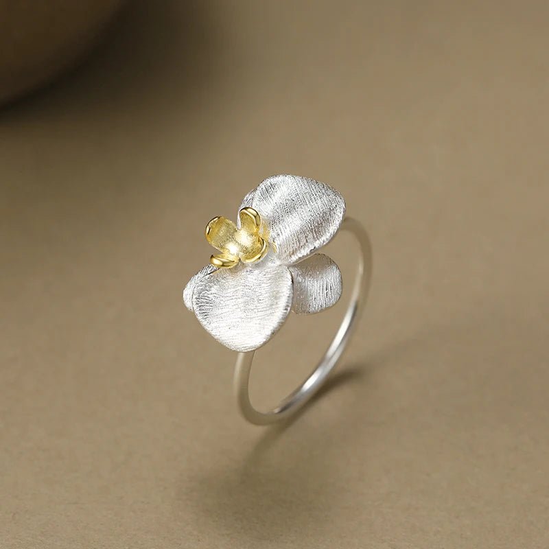 Phalaenopsis Orchid - Adjustable Ring | NEW - MetalVoque