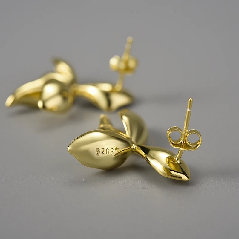 Four Leaf Pearl - Dangle Earrings | NEW - MetalVoque