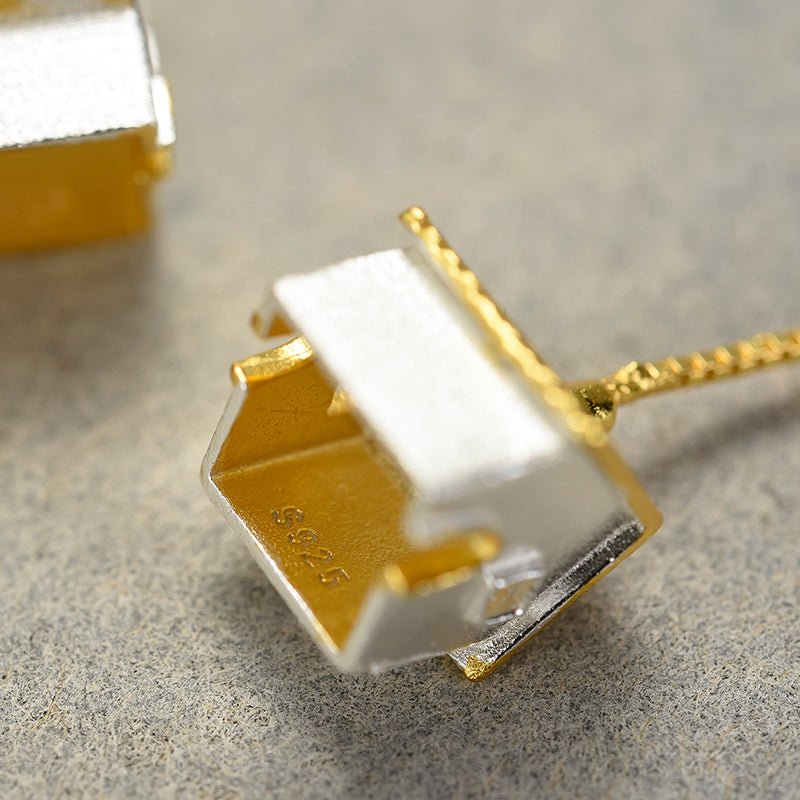 Little House - Dangle Earrings