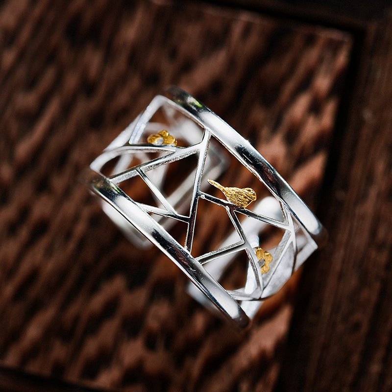 Outside my Window - Adjustable Ring - MetalVoque