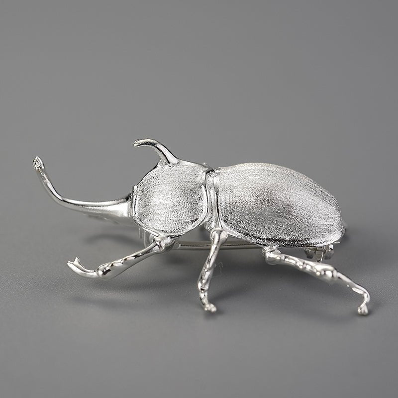 Kabutomushi Beetle - Handmade Brooch