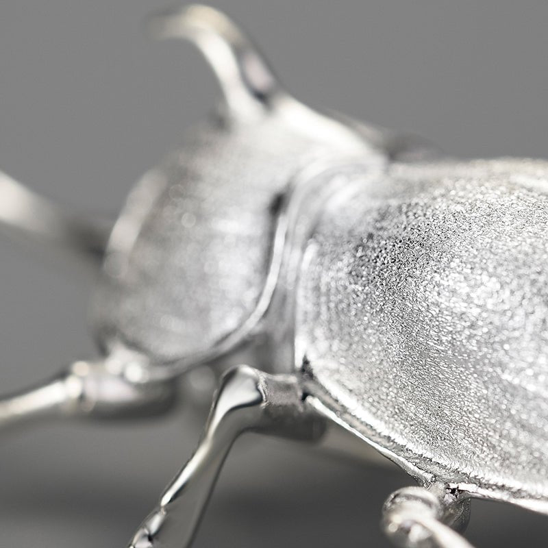 Kabutomushi Beetle - Handmade Brooch