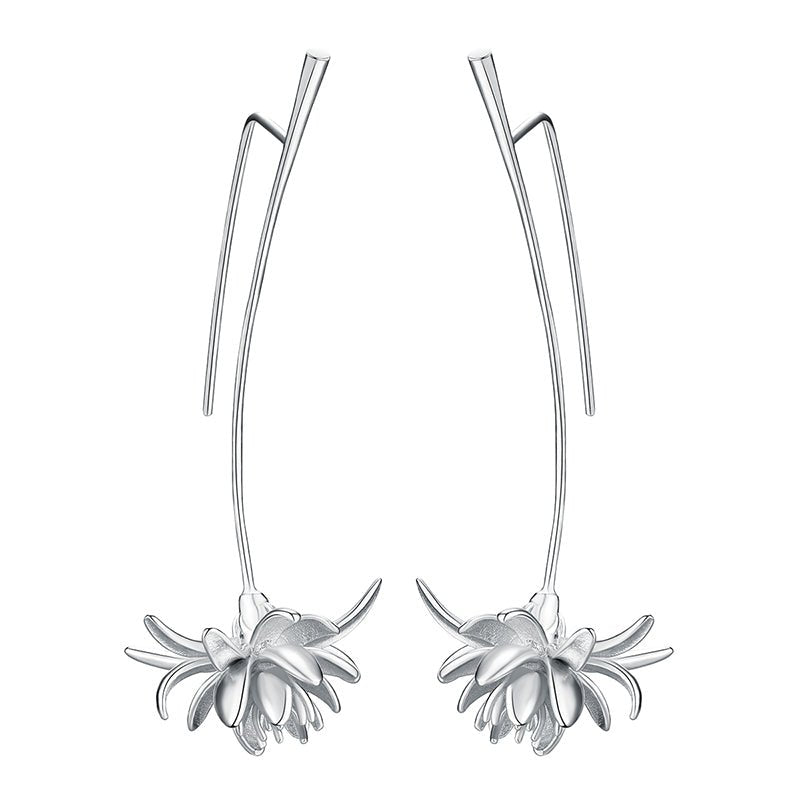 Cereus Flower - Dangle Earrings
