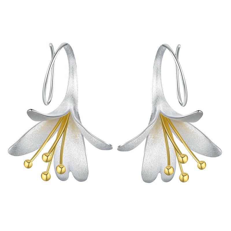 Blooming Lily - Dangle Earrings