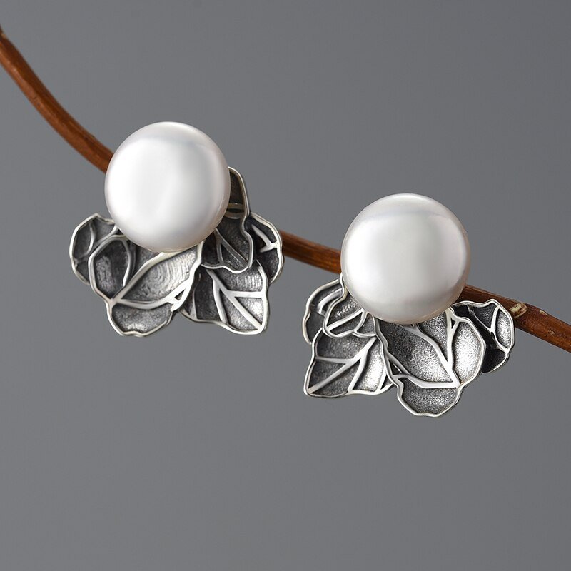 Baroque Pearl - Stud Earrings