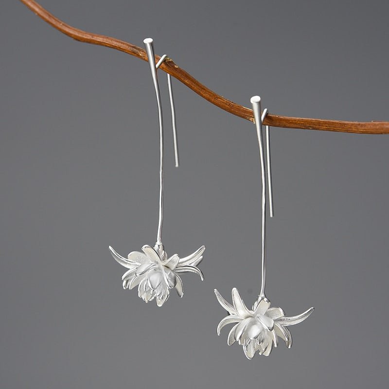 Cereus Flower - Dangle Earrings