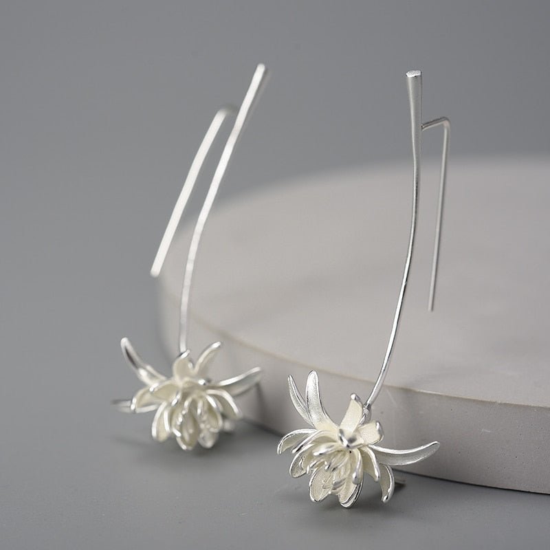 Cereus Flower - Dangle Earrings