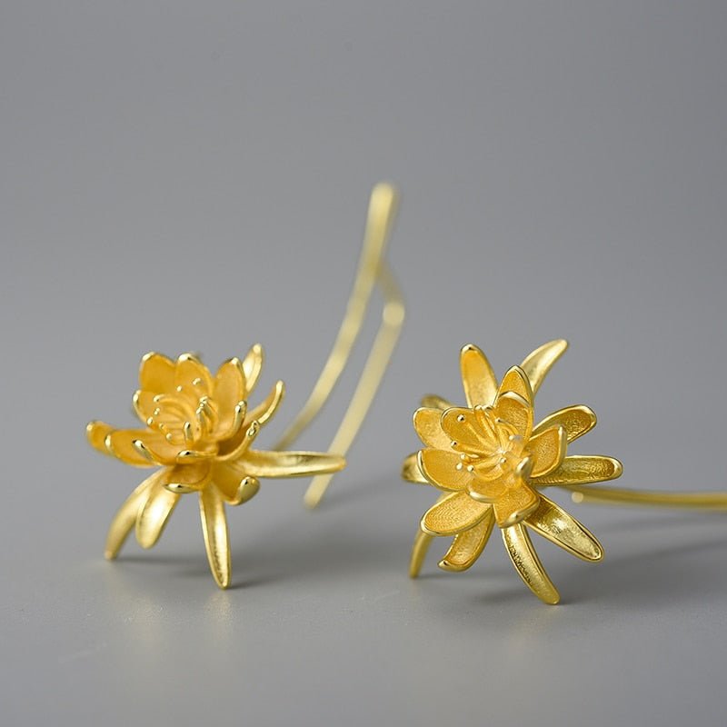 Cereus Flower - Dangle Earrings