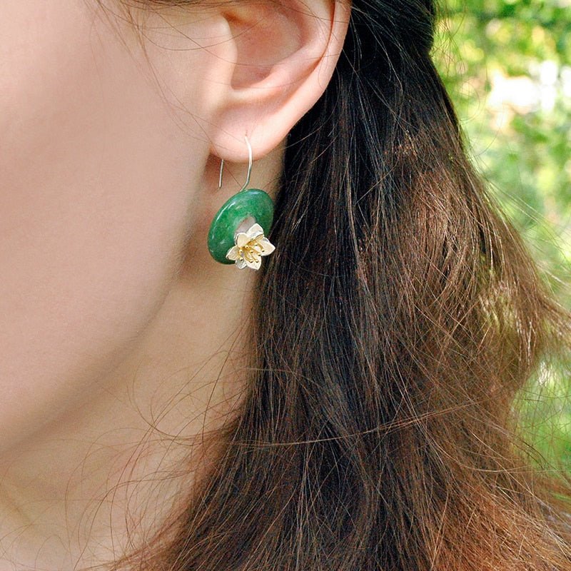 Whispering Lotus - Jewelry Set - MetalVoque