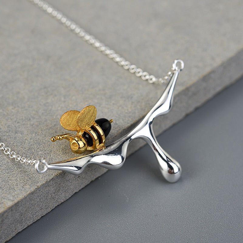 Honey Drops - Handmade Necklace | NEW - MetalVoque