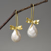 Mother Pearl Dragonfly - Dangle Earrings | NEW
