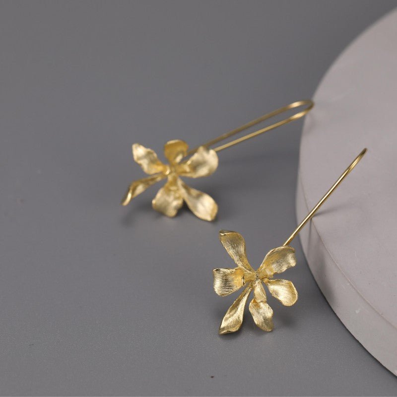 Wild Orchid - Dangle Earrings | NEW - MetalVoque
