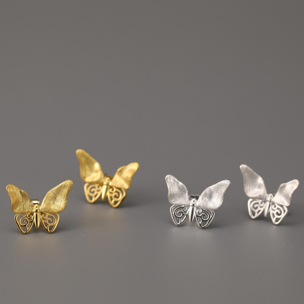 Whispering Butterfly - Stud Earrings | NEW