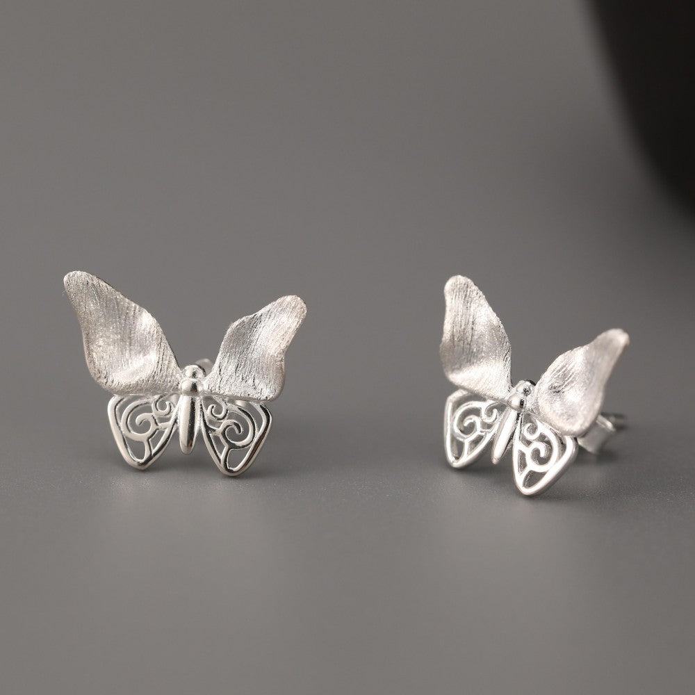 Whispering Butterfly - Stud Earrings | NEW