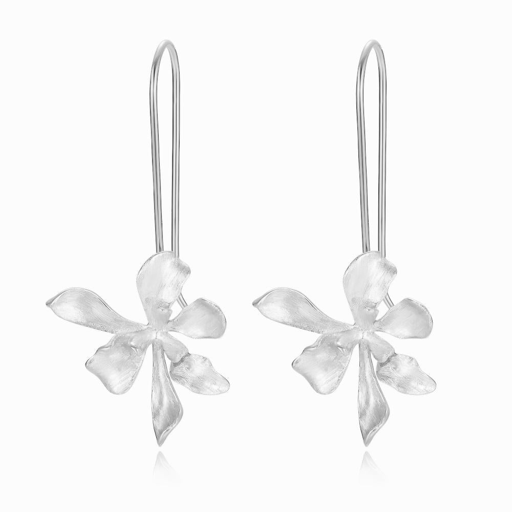 Wild Orchid - Dangle Earrings | NEW - MetalVoque
