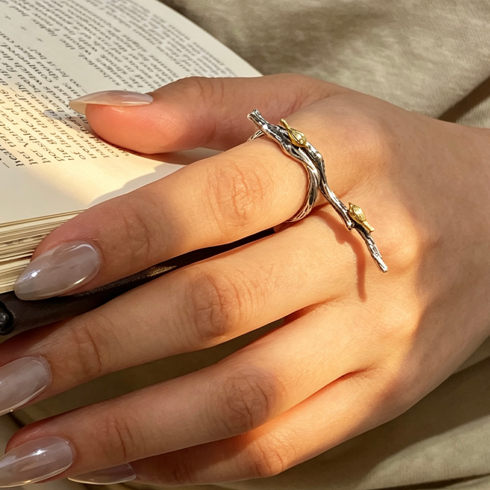 Bird's Marriage - Adjustable Ring