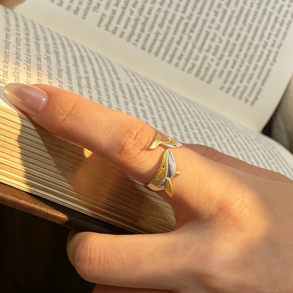 Wandering Whale - Adjustable Ring