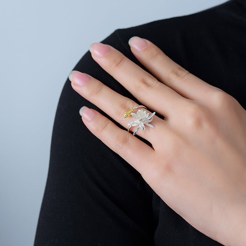 Cereus Flower - Adjustable Ring