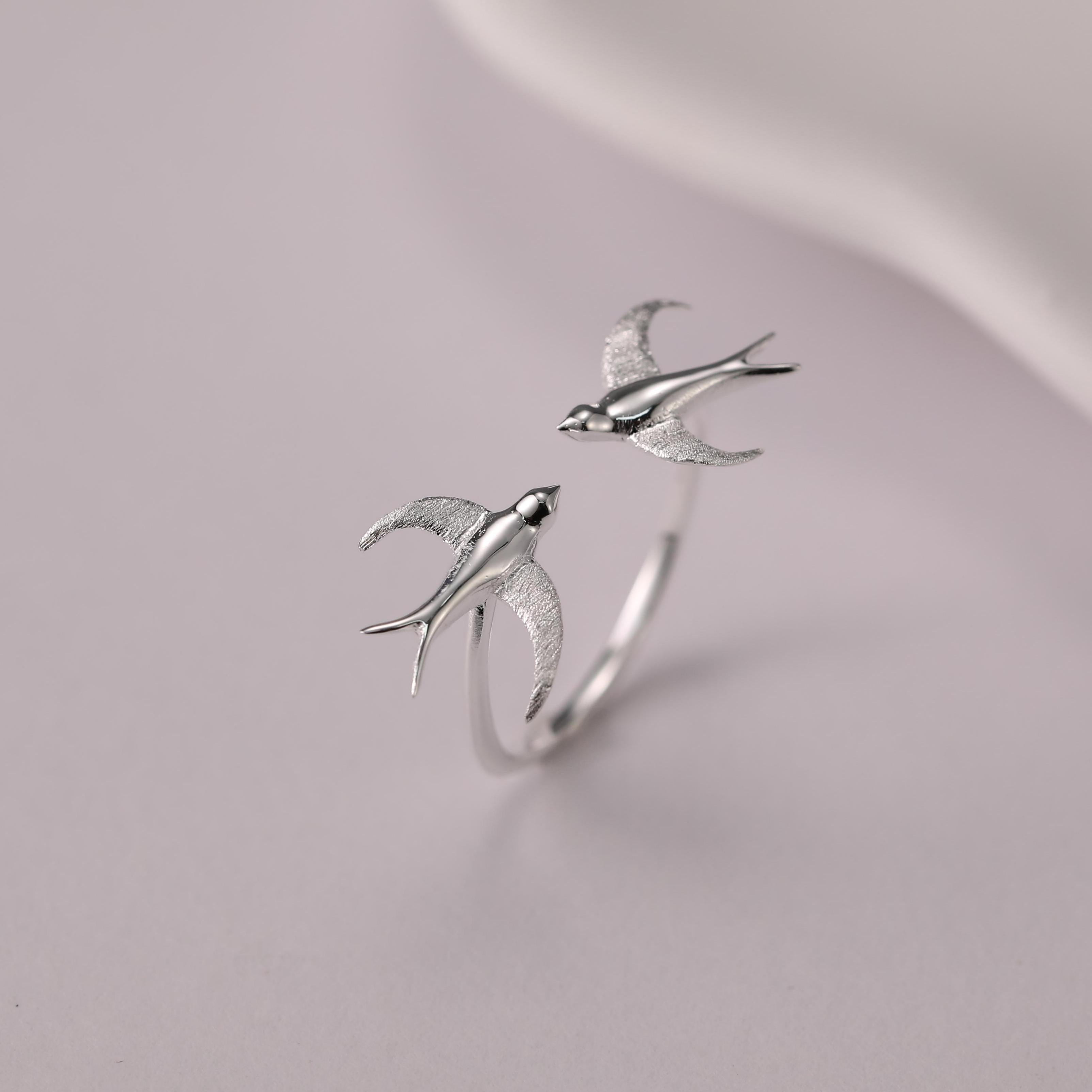 Flying Swallow - Adjustable Ring | NEW